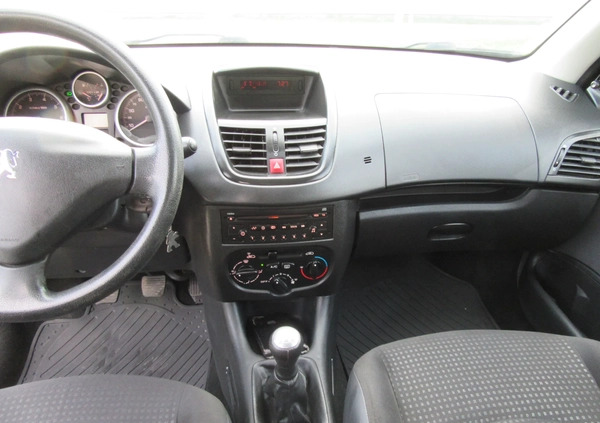 Peugeot 206 plus cena 12800 przebieg: 171500, rok produkcji 2010 z Baborów małe 191
